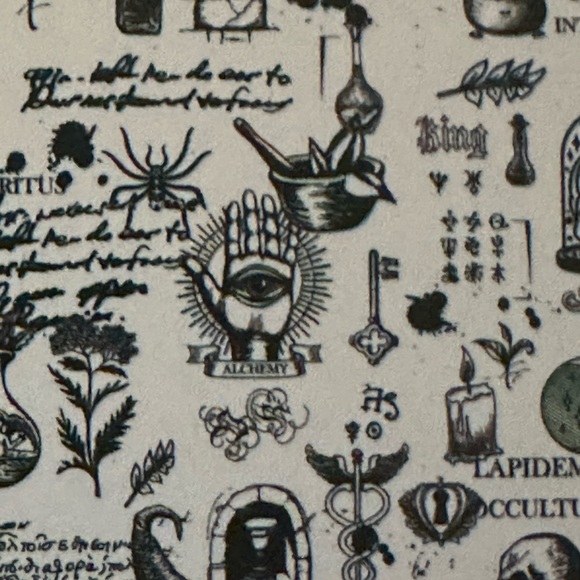 RACHEL Rachel Roy Halloween THE Alchemy Oversized Plush Throw Blanket Halloween - Picture 6 of 15